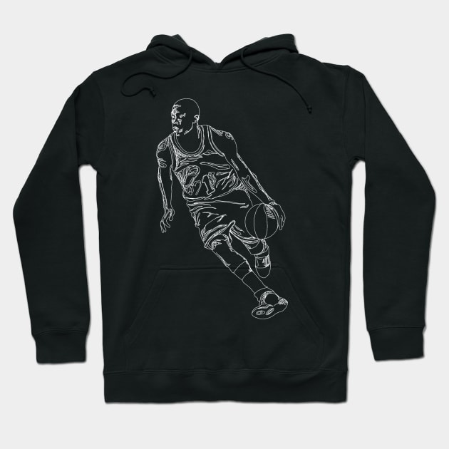 Basketball Hoodie by World Art Project